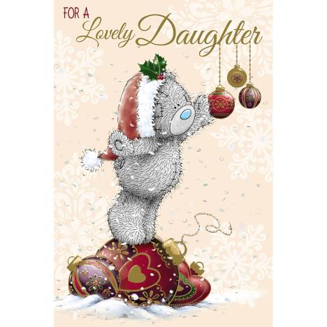 Lovely Daughter Me to You Bear Christmas Card £2.49